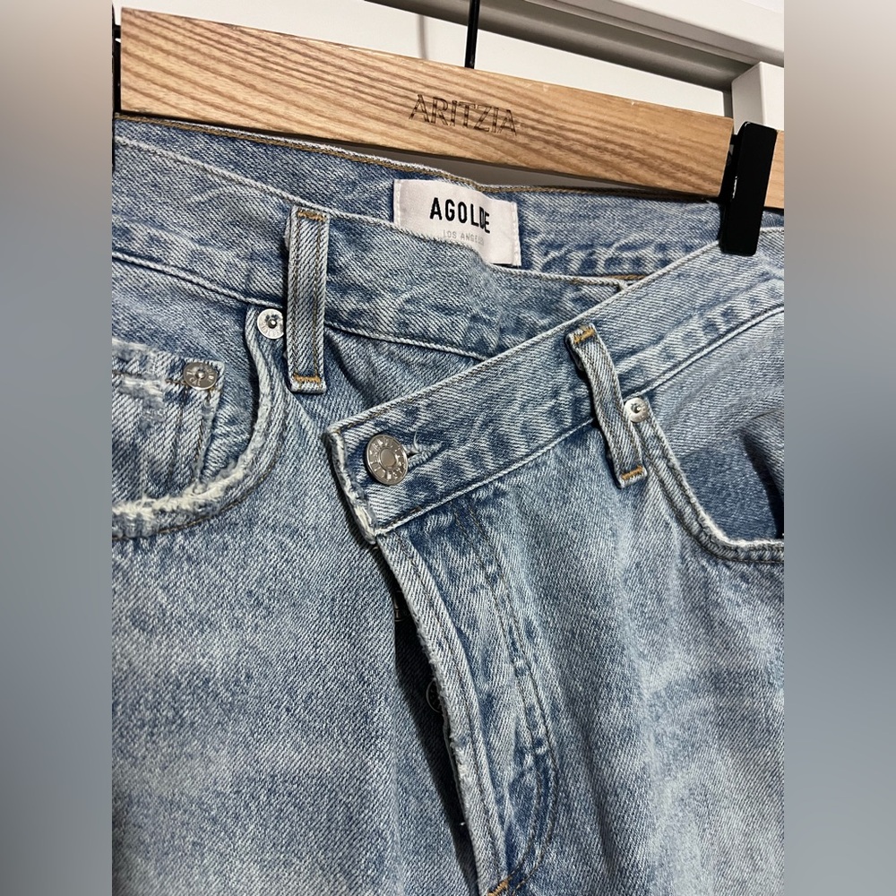 Aritzia | Agolde Criss Cross Jeans - Picture 3 of 5